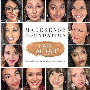 Café Au Lait MakeSense Original Foundation by SeneGence
